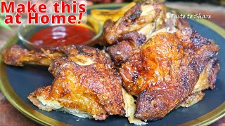 Easy no breading Fried chicken❗Beginners Delicious Whole fried Chicken ✅ Fried Chicken Step by Step [upl. by Osbert]