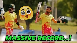 Zimbabwe Make New Record in T20 Cricket history 344 Runs 20 Over  sikandar raza 133 😡🥵 [upl. by Andre]