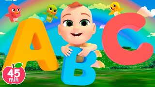 🔤ABC Song  Learn Alphabet MORE Educational Nursery Rhymes amp Kids Song [upl. by Novak94]