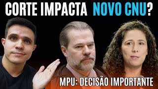 Concurso MPU deve ser mesmo apenas para nível superior Corte impacta novo CNU Ministra respondeu [upl. by Brighton]