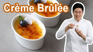 Easy but delicious Crème Brûlée  Cracking the caramelised top [upl. by Gio]