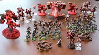 1700 point Tau Empire Army List and Tournament Performance [upl. by Ferdinana]