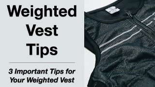 Weighted Vest Tips by a Physical Therapist [upl. by Sax]