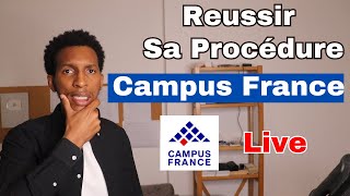 Reussir Sa Procedure Campus France [upl. by Eelta798]