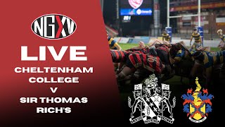 LIVE RUGBY CHELTENHAM COLLEGE vs SIR THOMAS RICHS  KINGSHOLM STADIUM [upl. by Corri]