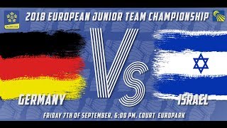 Germany Wilson vs Israel Neiman  D1M1  European Jnr Team C’ships 2018 [upl. by Elah]