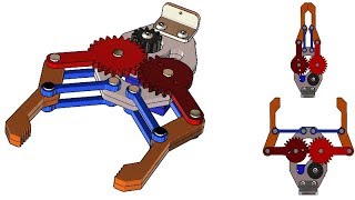 SolidWorks Tutorial  306 Gripper [upl. by Rodoeht]