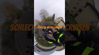 Schlecht wetter cruisen honda bikelife shortsviral shorts motovlog hondacb125f insta360x3 [upl. by Aicenev]