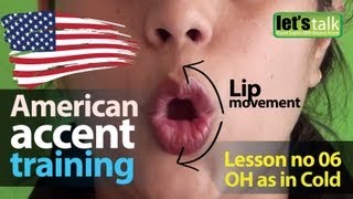 American Accent Training  Lesson 06  Vowel sound OH  English lesson  ESL [upl. by Renita]