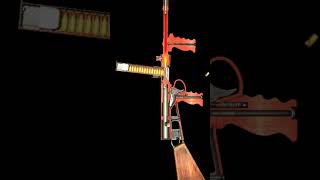 Owen Gun  Lysaghts works pistolfiring slowmotions shotgunking [upl. by Mayyahk]