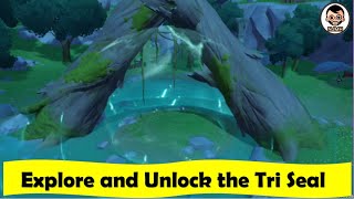 Explore and Unlock the Tri Seal at the Sword Cemetery in Dadaupa Gorge  Genshin Impact  NCC [upl. by Arluene413]