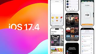 iOS 174 Every New Feature [upl. by Airotcivairam]