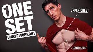 The 1 SET Chest Workout FAST CHEST GAINS [upl. by Denby498]