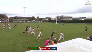 Highfield RFC v Nenagh Ormond RFC  26th October 2024 [upl. by Llevol]