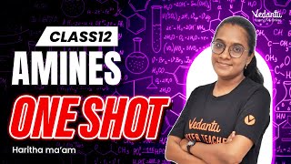 Amines ONESHOT  Class 12 Chemistry  CBSE 2024 🔥 Haritha maam [upl. by Khanna]