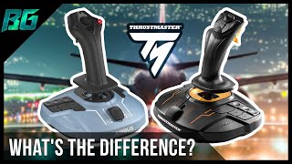 Thrustmaster T16000m VS TCA Sidestick  Whats The Difference [upl. by Hull26]