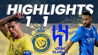 Al Nassr vs Al Hilal Highlights 11 al nassr al hilal cristiano ronaldo [upl. by Naelopan]