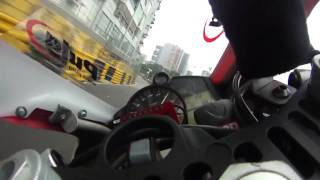 Macau GP 2013 Onboard GyrCam1 Rider 19 Marc Fissette vom Team HeidgerMotorsportde [upl. by Notsirhc]