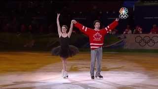 Tessa Virtue amp Scott Moir  2010 Vancouver Olympics Gala  quotEverybody Dance Nowquot HD [upl. by Ierna]