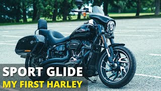 Harley Davidson Sport Glide  My New Bike 🏍️  Mods Upgrades amp Exhaust Sound 💥 [upl. by Ecahc]