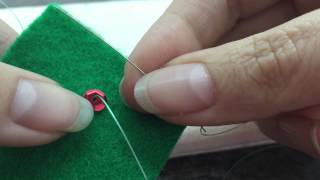 How to sew on sequins [upl. by Dannica]