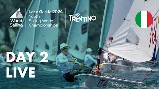 LIVE Day 2  Youth Sailing World Championships 2024 [upl. by Halilak]