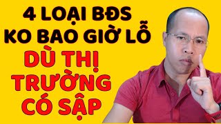 4 loại BĐS tốt nhất để mua khi thị trường SẬP [upl. by Harcourt447]