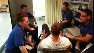 EMT Class 314 Restraint Training 2 [upl. by Mario706]