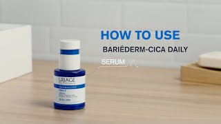 URIAGE BARIEDERM CICA kasdienis serumas [upl. by Enej]