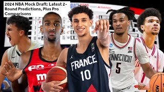 The LAST MOCK DRAFT Before The Real Deal  Latest NBA Mock Draft  NBA News amp Discussion [upl. by Ayoj]