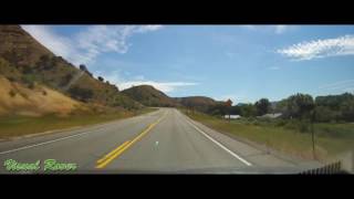 Wyoming Outlaw Trail Loop WY70 from Baggs to Encampment 3x timelapse [upl. by Kaylyn468]