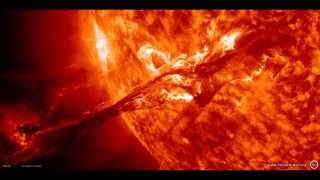 Compilation of solar flares 20122013 Part 2  Music  Moonlight Sonata Beethoven [upl. by Enixam669]