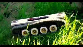 tracked RC vehicle rage onboard footage [upl. by Ulita]