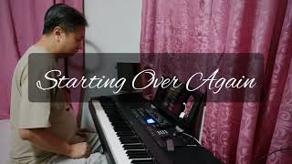 Starting Over Again  Natalie Cole  piano cover [upl. by Borszcz881]