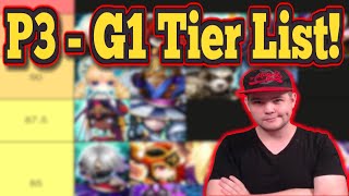 P3G1 RTA Tier list By Seiishizo  Season 30  With Timestamps  Summoners War [upl. by Samau]