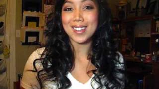 How To Create Bouncy Curls with a Flat iron  itsJudyTime [upl. by Niamert]