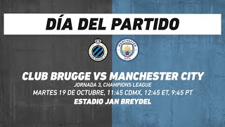 Club Brugge vs Manchester City Champions League [upl. by Sedaiuqlem]