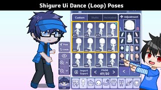 Shigure Ui Dance Loop Poses in Gacha Life 2 Free Poses for You [upl. by Novyert]