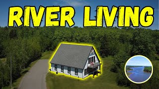 Home Tour  Shediac River Home  New Brunswick Home Tou [upl. by Sirrap318]