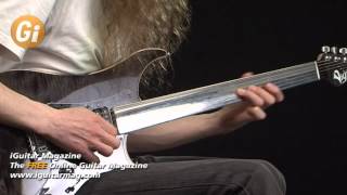 Guthrie Govan Solo Performance On the Vigier Excalibur Surfreter Guitar  iGuitar Magazine [upl. by Enihpad]