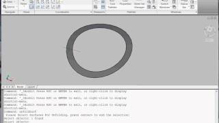 AutoCAD  UnfoldUnwrapUnroll surface [upl. by Bremer]