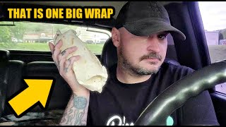 The Grilled Chicken Ranch Wrap From Wendys Food Review [upl. by Ecille957]