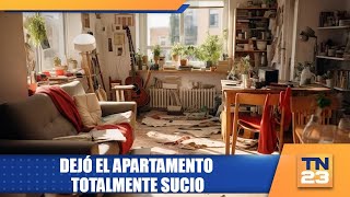 Dejó el apartamento totalmente sucio [upl. by Kristien]