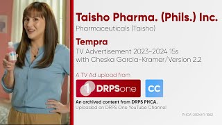 Tempra TV Ad 20232024 15s with Cheska GarciaKramer Philippines Version 22 CC [upl. by Vasilis72]