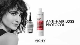 AntiHair Loss Protocol  DERCOS  Vichy Laboratoires [upl. by Milda]