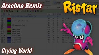 Crying World  Ristar Arachno Soundfont Remix [upl. by Burney]