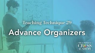 Teaching Technique 29 Advance Organizers [upl. by Carder]