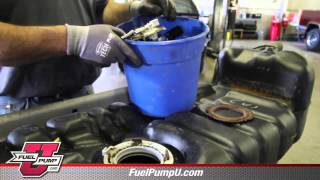 How to Install Fuel Pump Assembly E3560M in a 2002  2004 Chevrolet Suburban 1500 [upl. by Gallager71]