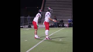 Sack by Lawson Stouse Austin High vs Bowie Week Ten 2024 [upl. by Kessel]