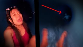 Ano kayang nakita ng babae sa loob ng water slide [upl. by Dehlia]